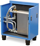 Heat recovery devices for the air screw compressor